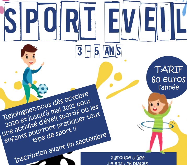 Sport Eveil 4/5 ans / Samedi